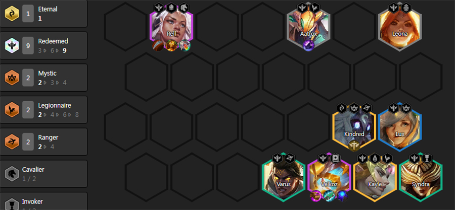 đội hình mùa 5 tft