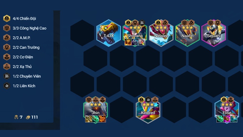 xếp đội hình tft