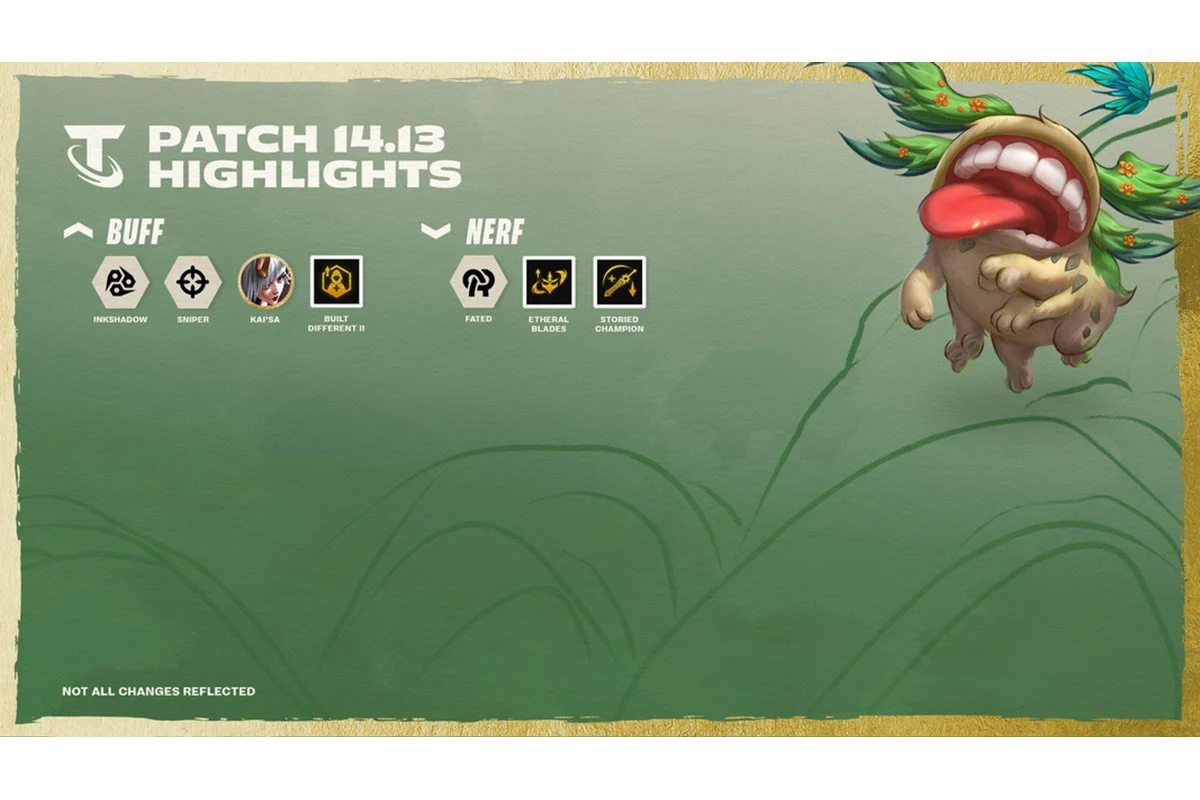 buff nerf ĐTCL 14.13