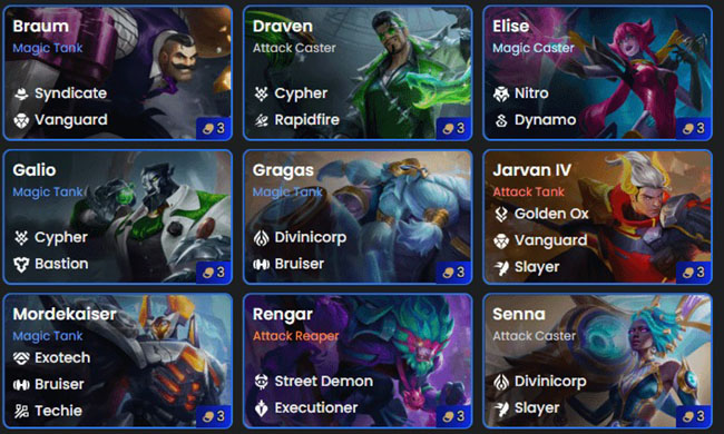 tướng 3 vàng bìa